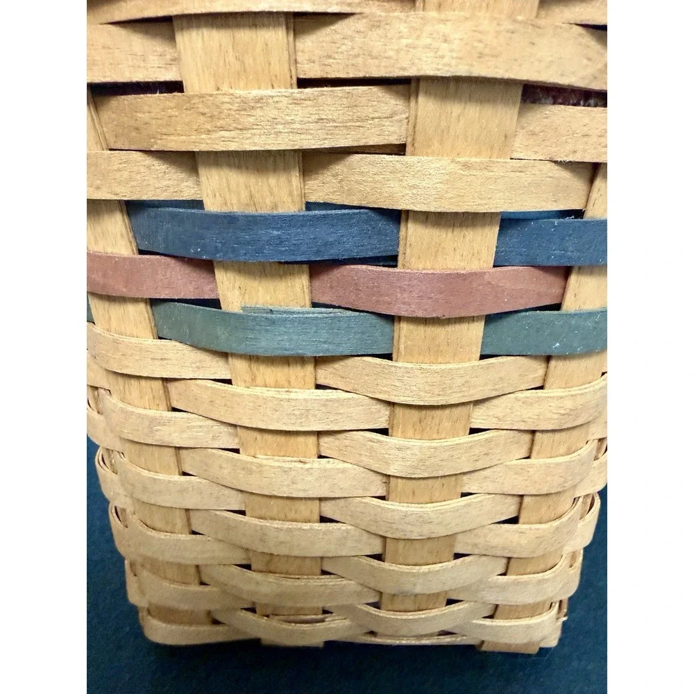 Longaberger Shades of Autumn Wall Mount 1993 Basket, Liner & Plastic Insert NEW
